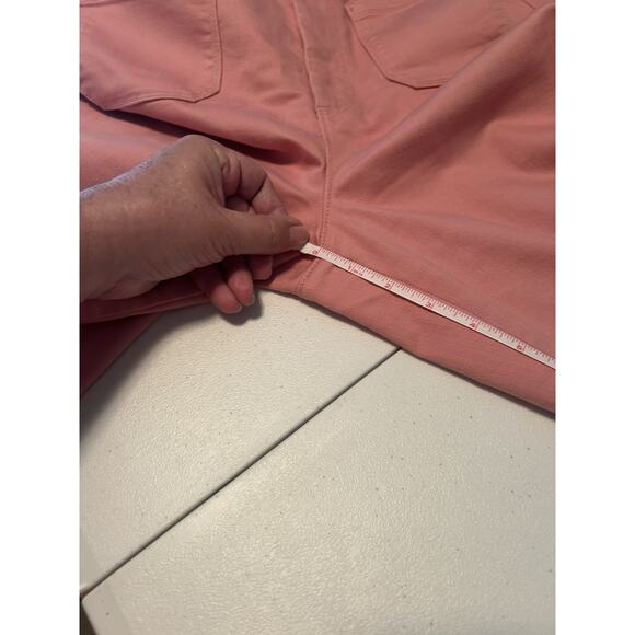 Talbots Flawless High Waist Wide Crop in Pink Size 10 petite - Picture 8 of 8